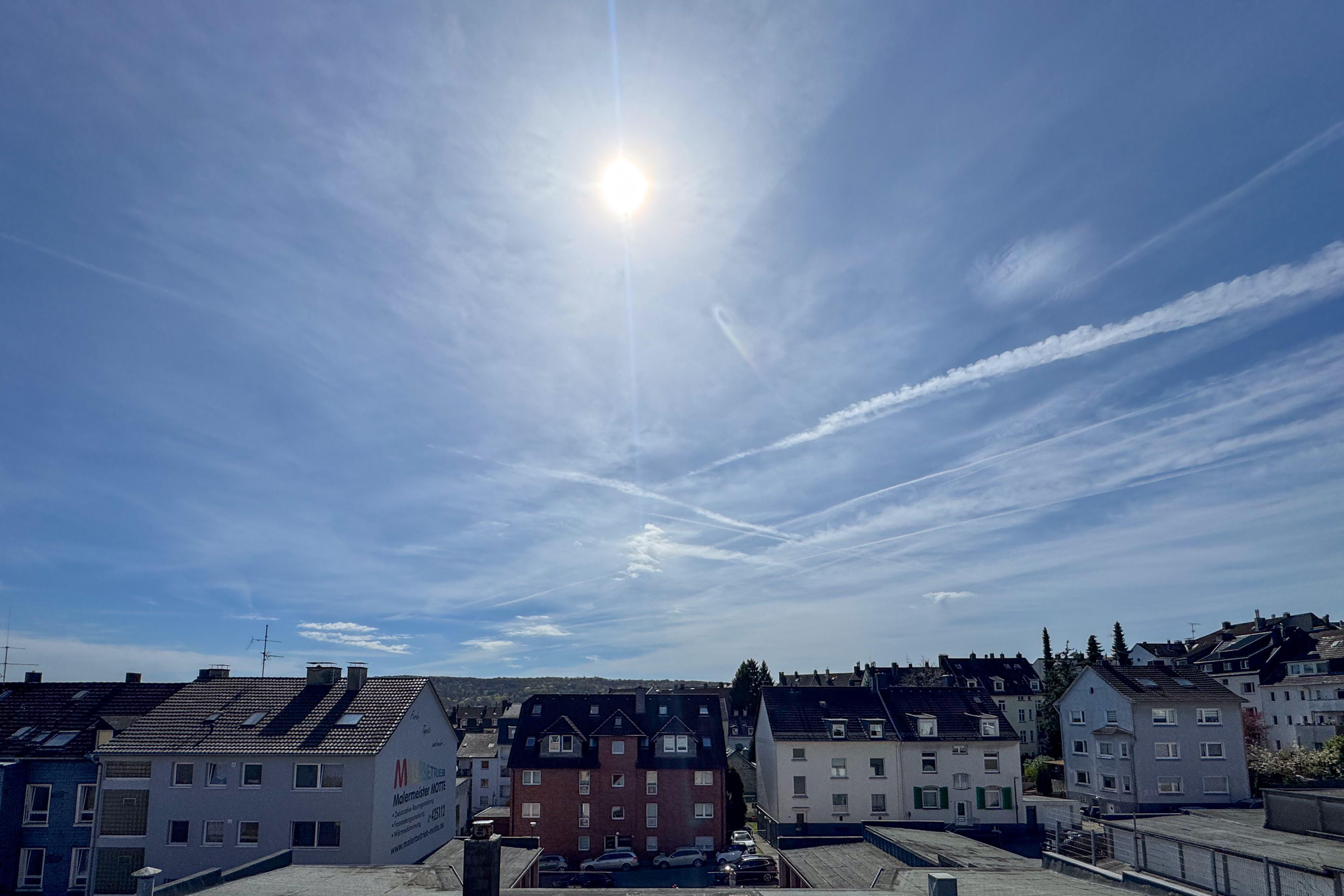 Aussicht vom Südbalkon