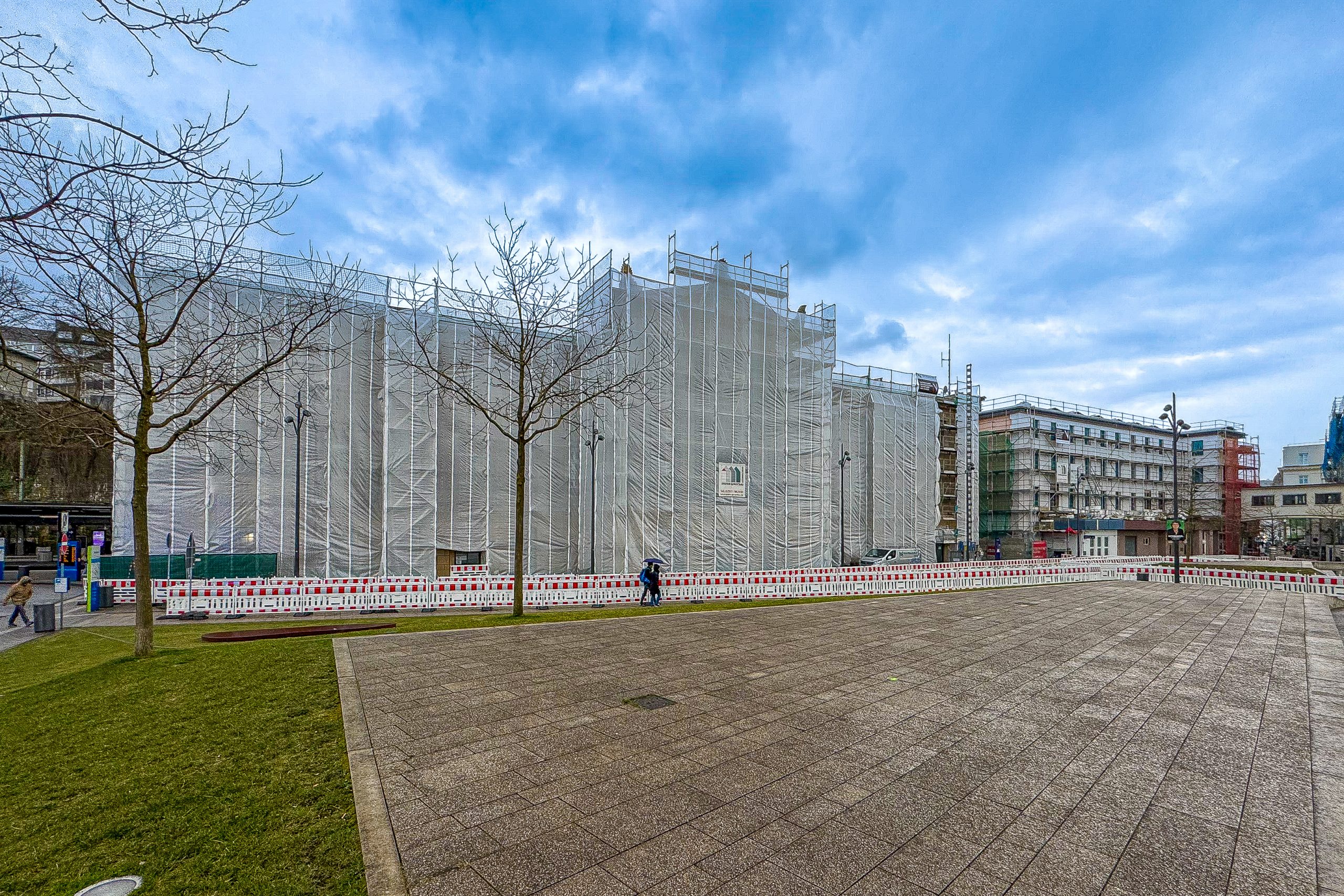 Objektansicht Bahnhofsgebäude vor Sanierung