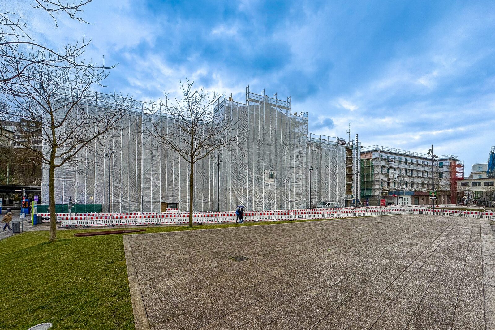 Objektansicht Bahnhofsgebäude vor Sanierung